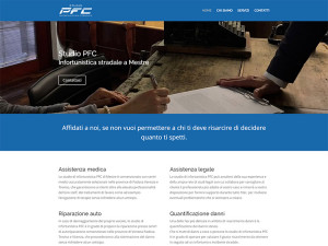 sito web studio infortunistica pfc
